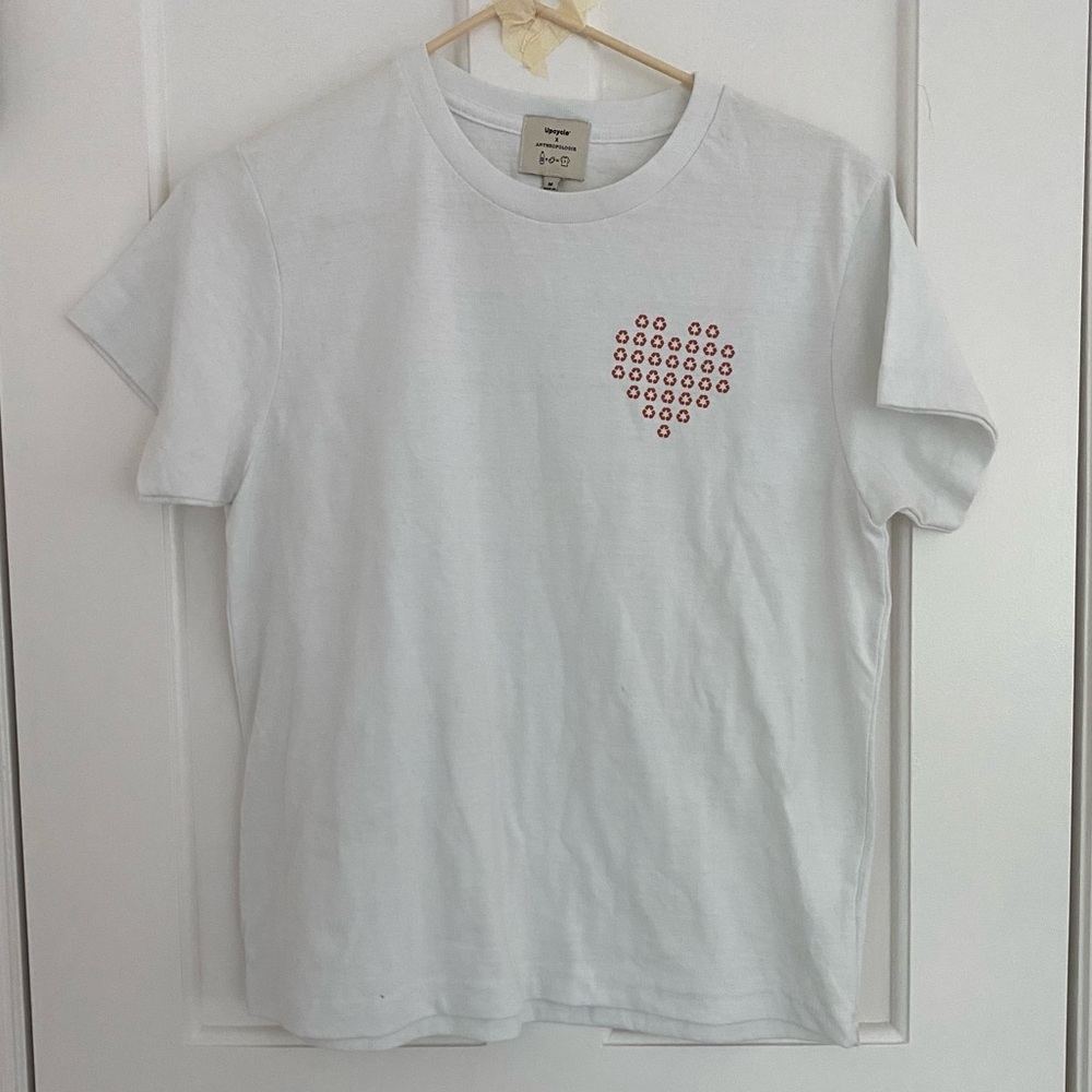Anthropologie Recycle Heart T-Shirt